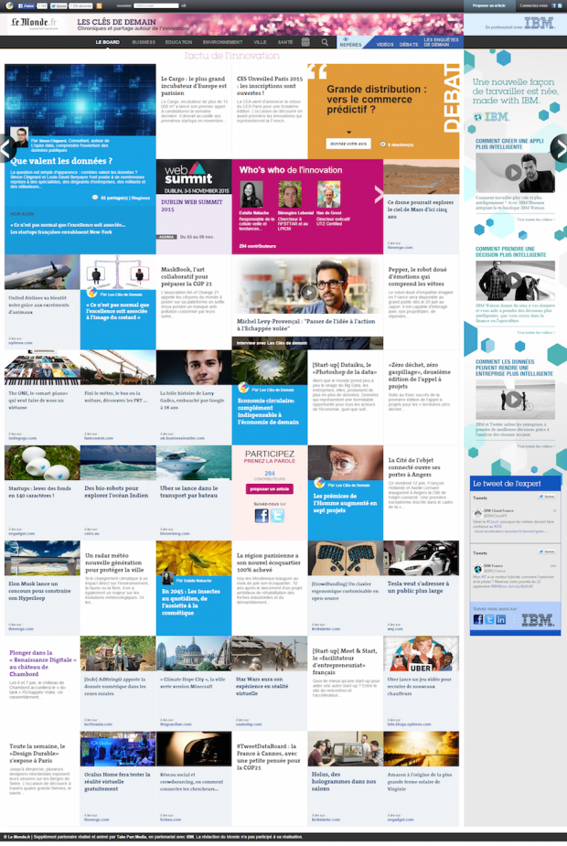 The Keys to Tomorrow, with IBM and LeMonde.fr